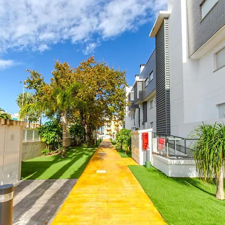 Apartamento Victoria Playa III Con Una Gran Terraza Denia Exterior photo